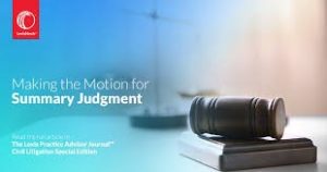 motion for summary judgment 
