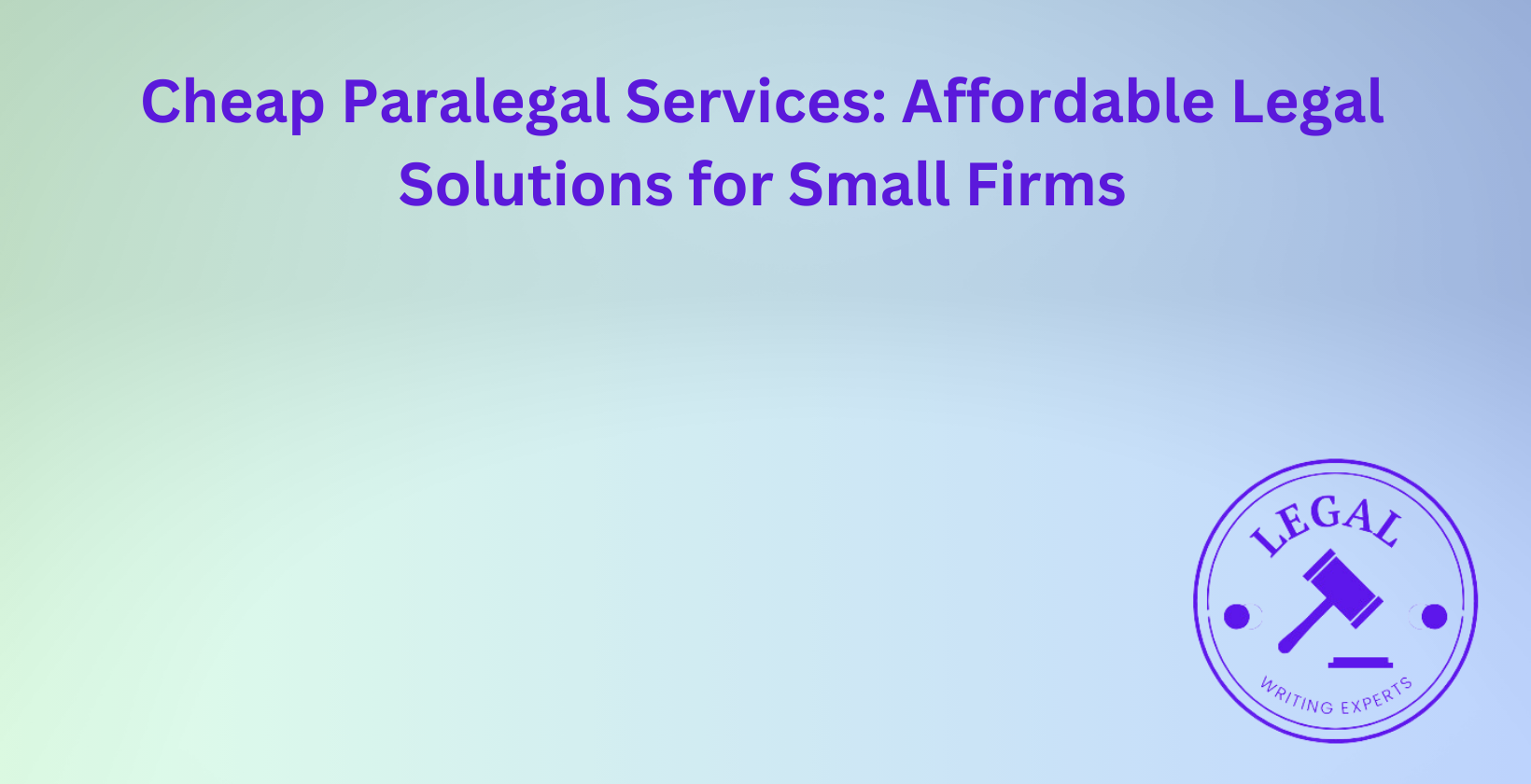 cheap paralegal services