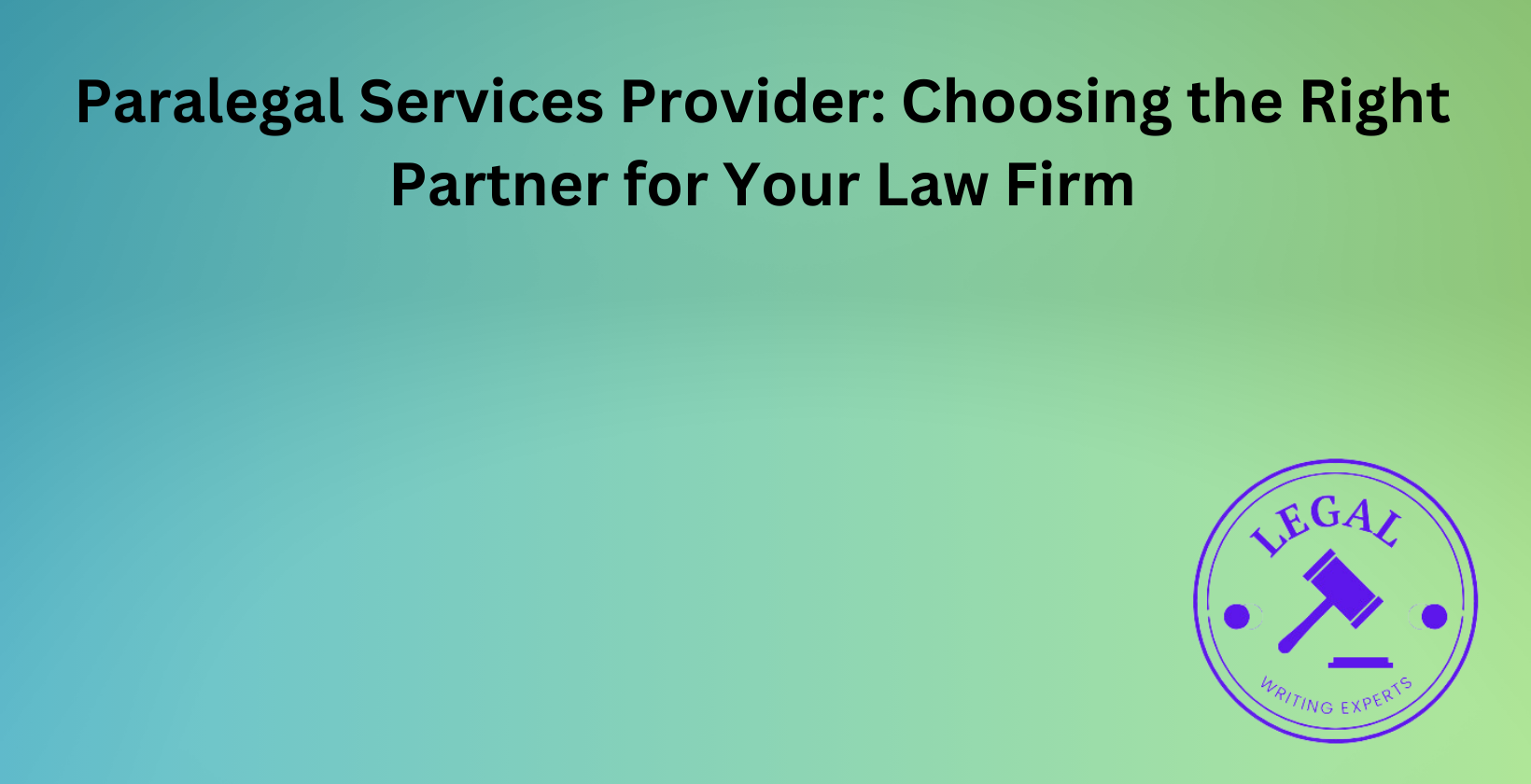 paralegal services provider