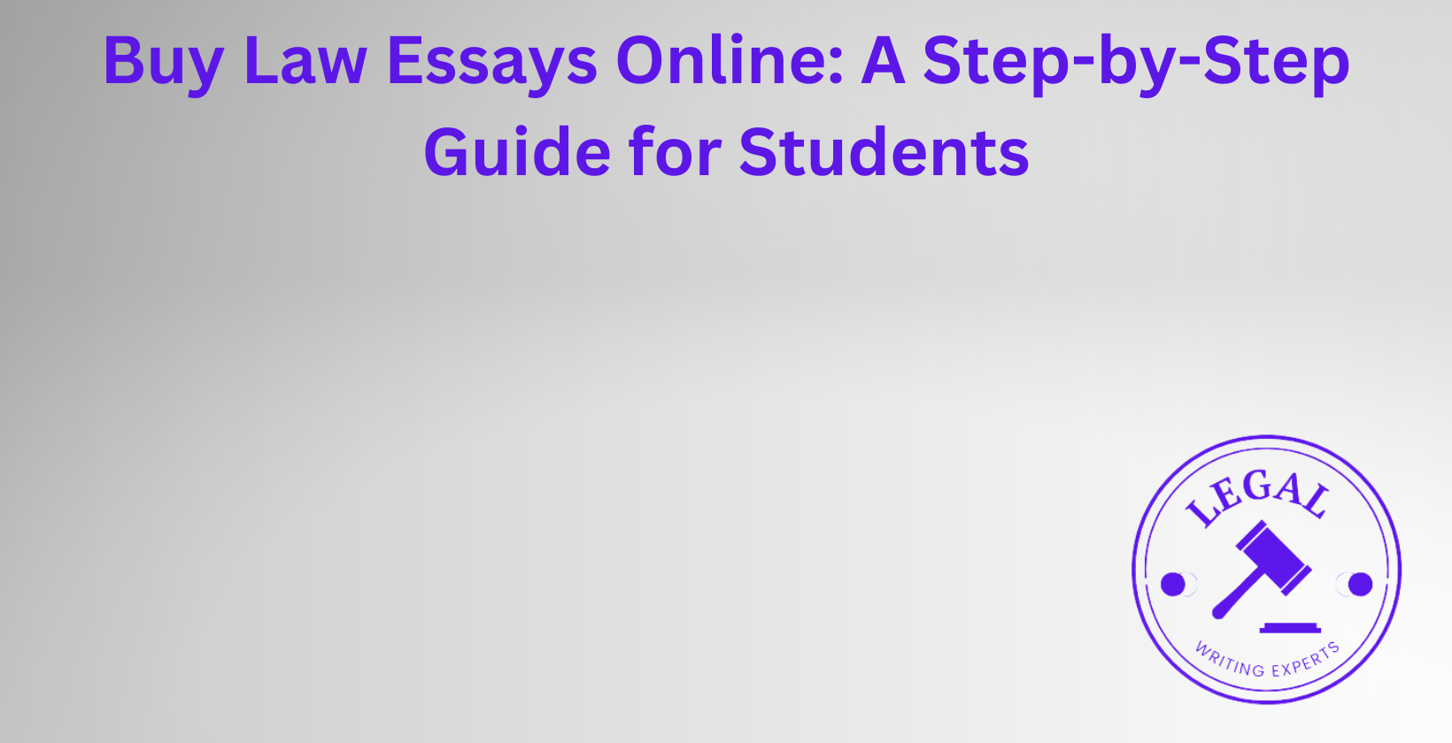 Guide to buying law essays online