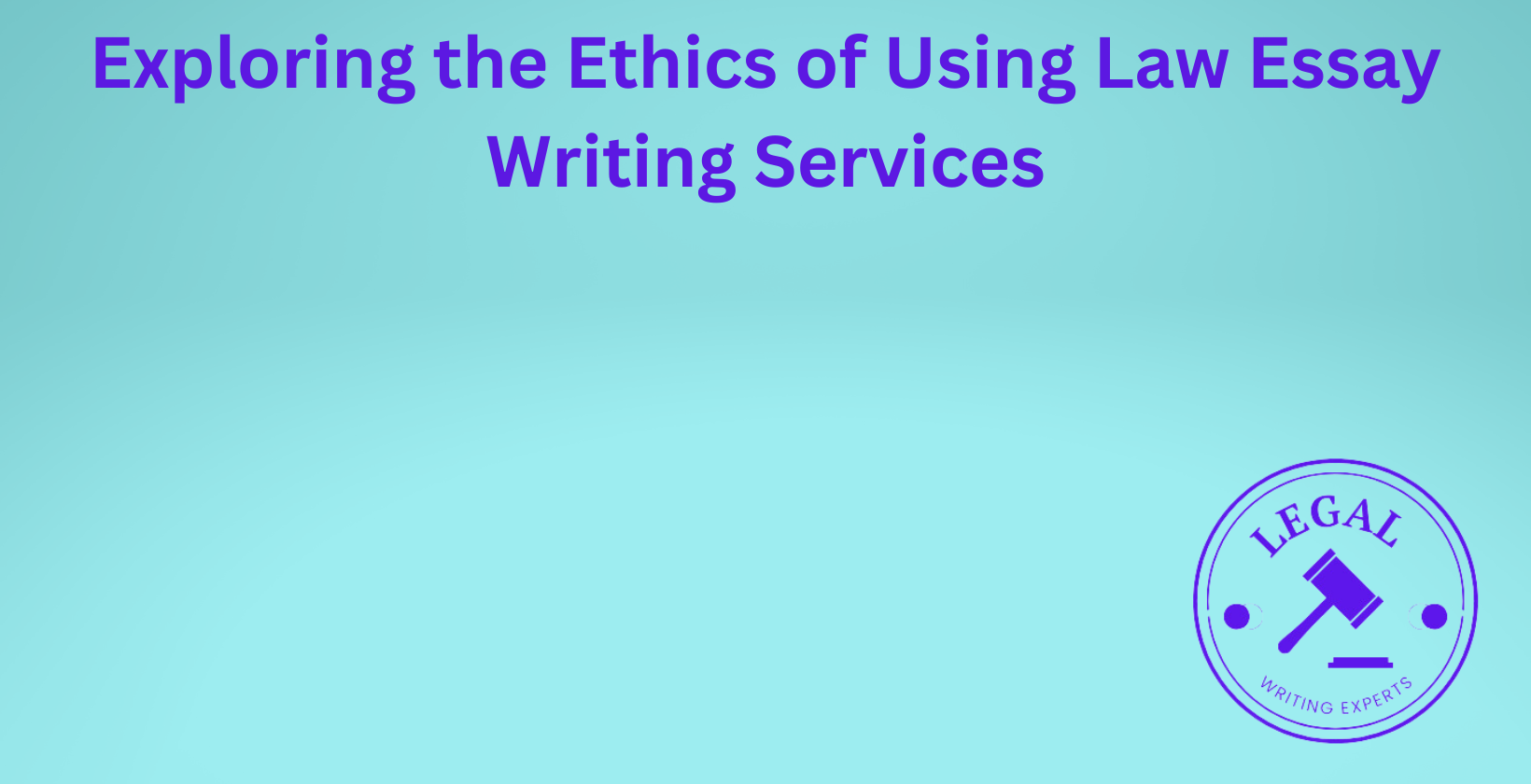 Ethics of using law essay writing services