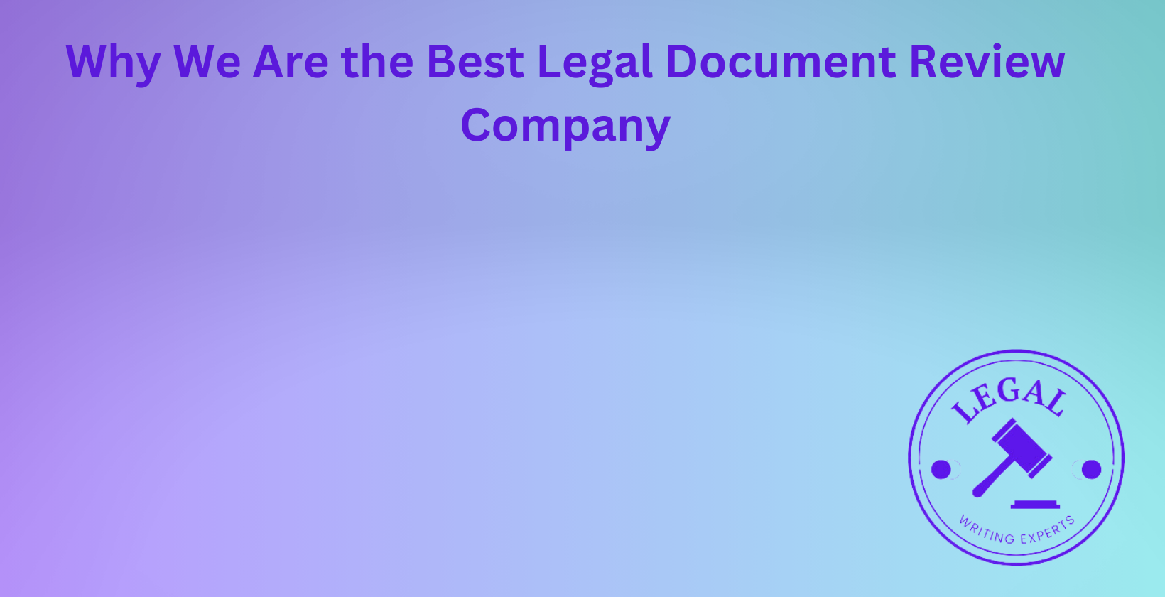 Best legal document review company for accurate analysis.