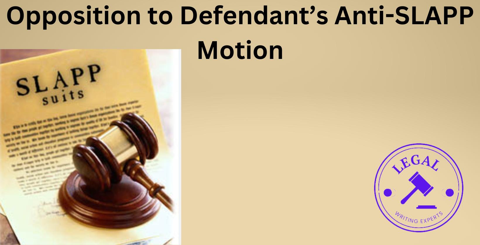 Opposition to Defendant’s Anti-SLAPP Motion Legal brief opposing Anti-SLAPP motion in court case