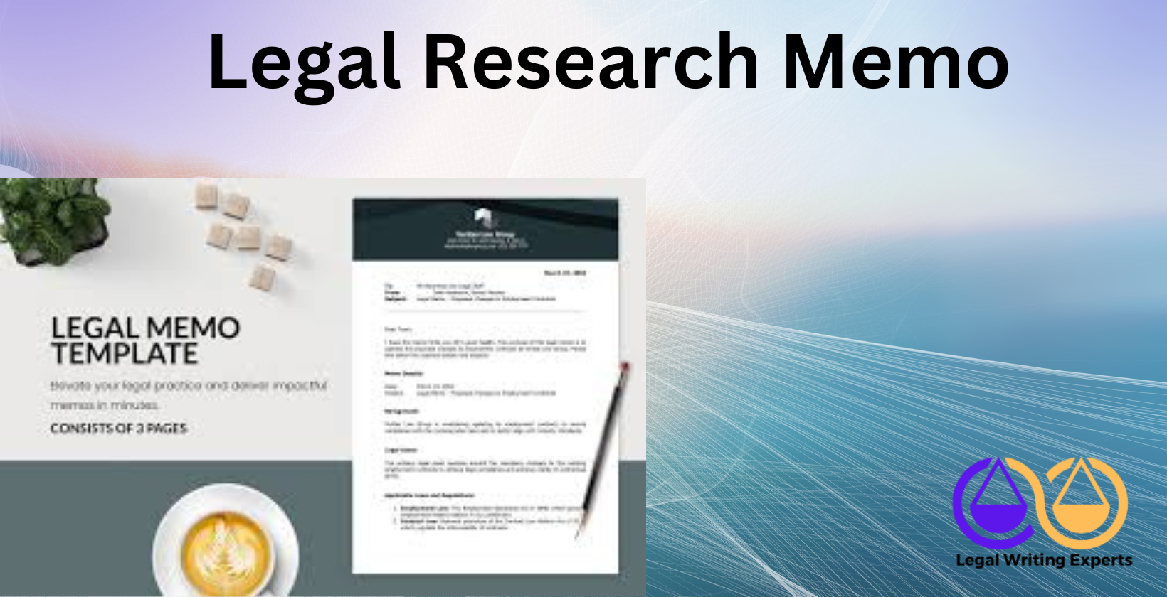 Legal Research Memo Legal research memo template icon
