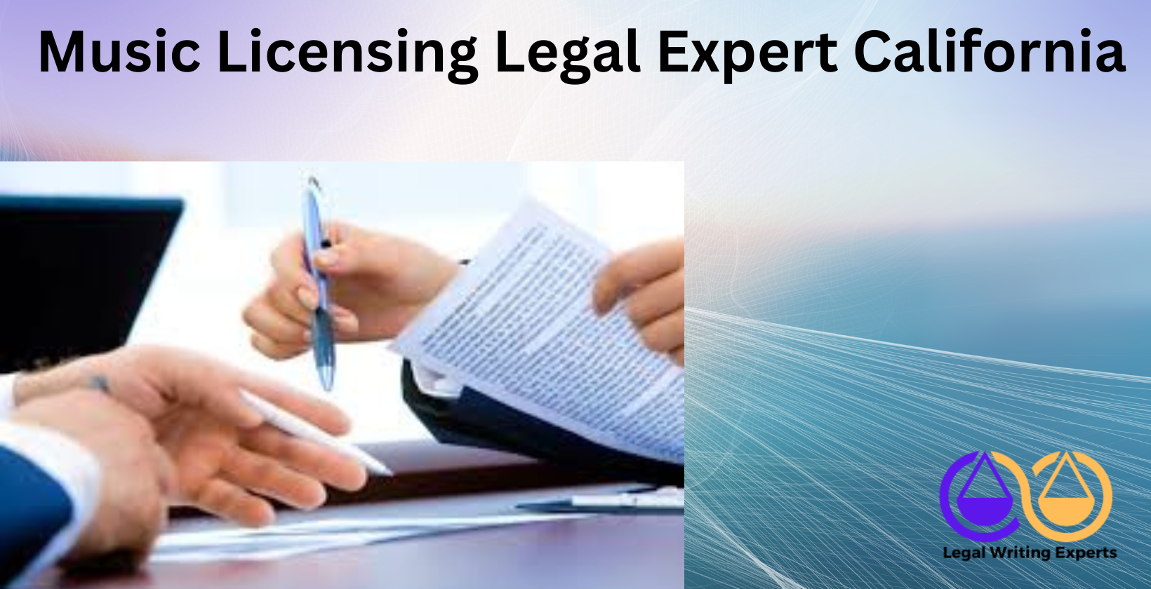 Music Licensing Legal Expert California (1) Music licensing lawyer reviewing contracts